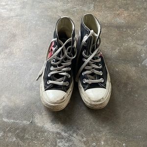 Converse x PLAY Comme De Garçon Chuck Taylors M3